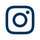 Das Bild zeigt ein blaues Instagram-Logo.